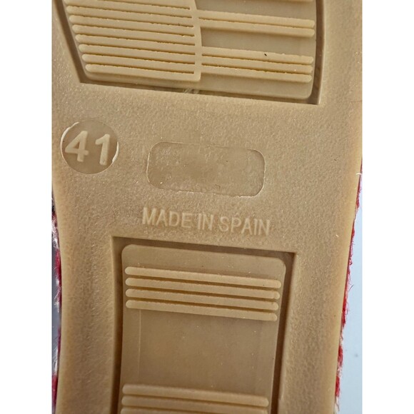 NEW Anthropologie x Maypol Women's Sandals Sz. 9.5 Red & White Espadrilles - Picture 13 of 13